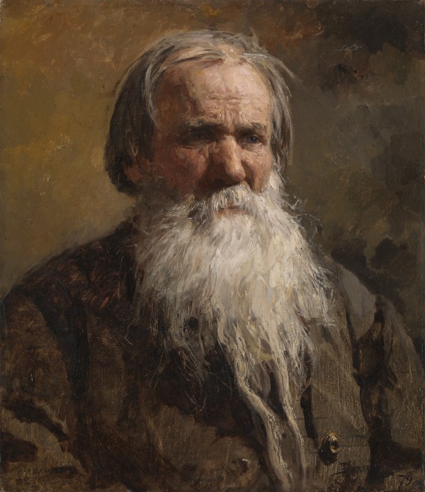 Portrait of an old man by Hans Memling